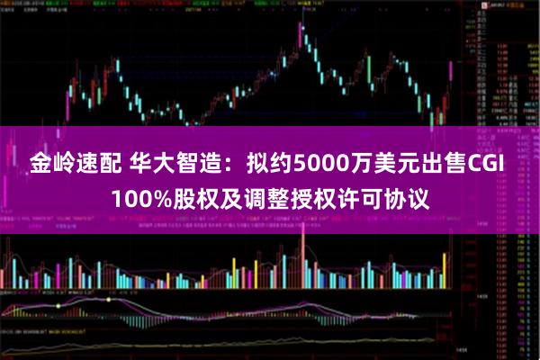 金岭速配 华大智造：拟约5000万美元出售CGI 100%股权及调整授权许可协议