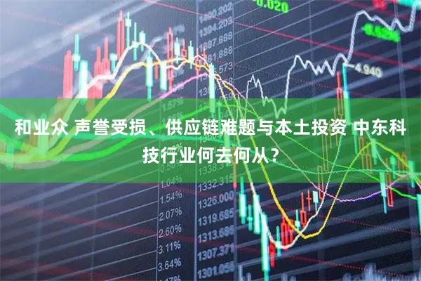 和业众 声誉受损、供应链难题与本土投资 中东科技行业何去何从？