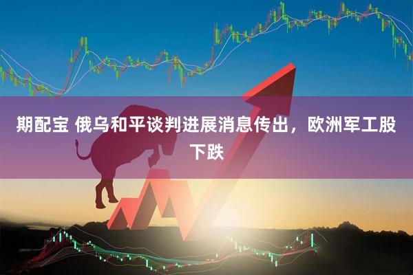 期配宝 俄乌和平谈判进展消息传出，欧洲军工股下跌