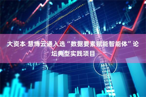大资本 慧博云通入选“数据要素赋能智能体”论坛典型实践项目